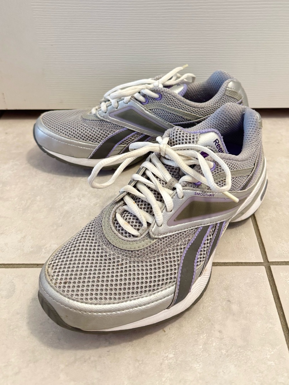 Reebok EasyTone Women’s Running Shoes - Silver and Purple